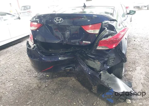 2012 Hyundai Elantra Limited из США, поврежденный, VIN 5NPDH4AE3CH120569